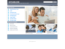 Tablet Screenshot of getcard.com